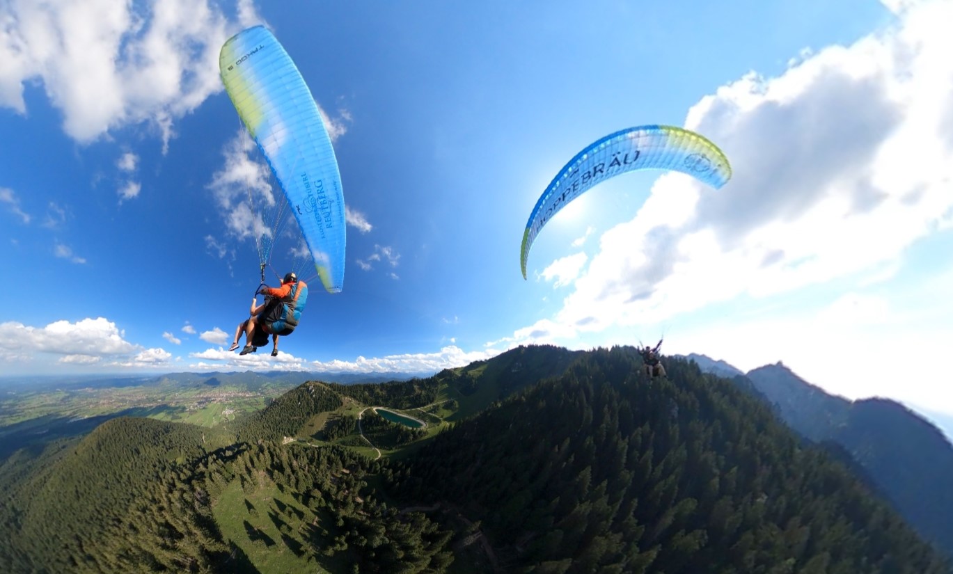 Tandem Paragliding Brauneck - Gleitschirmfliegen